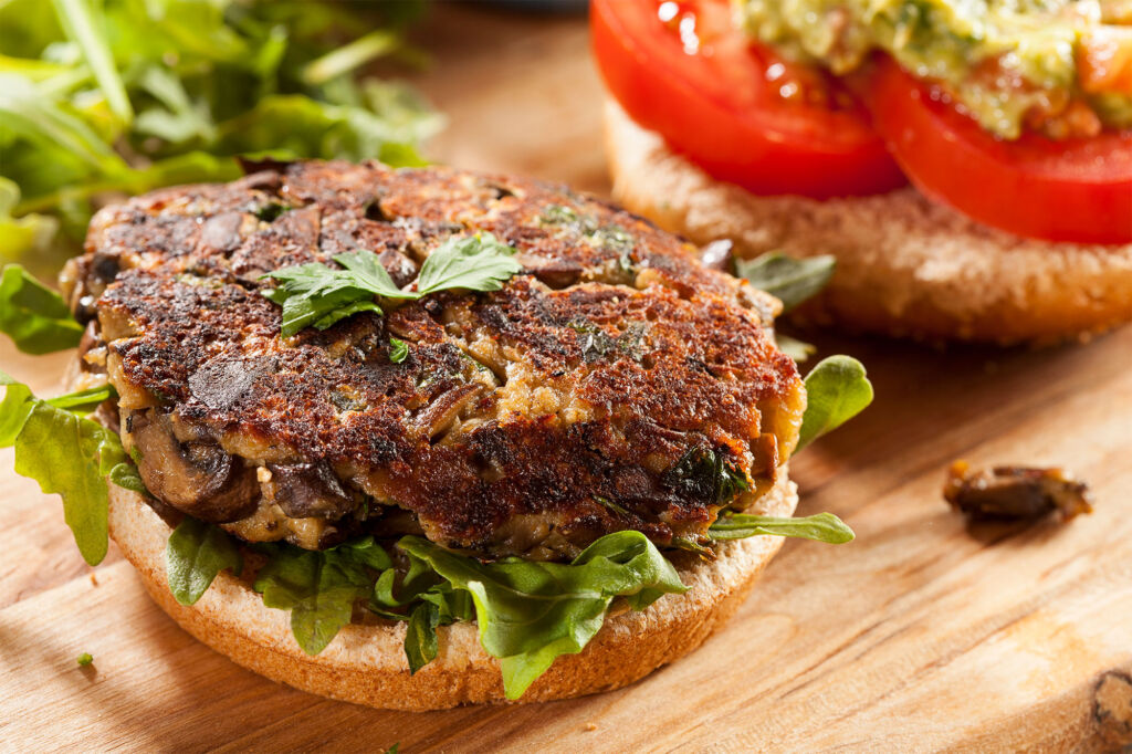 Bean And Chickpea Burger Recipe (Video)
