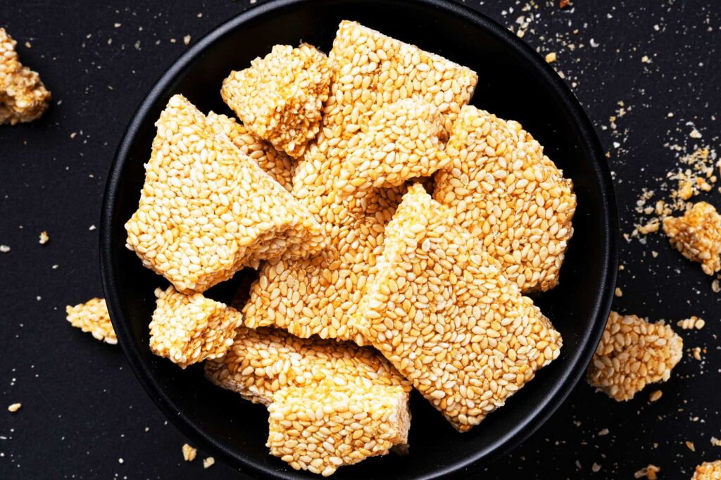 How To Make Traditional Pasteli, The Greek Sesame And Honey Bar