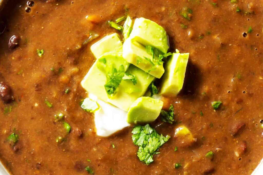 Spicy Black Bean Soup Recipe